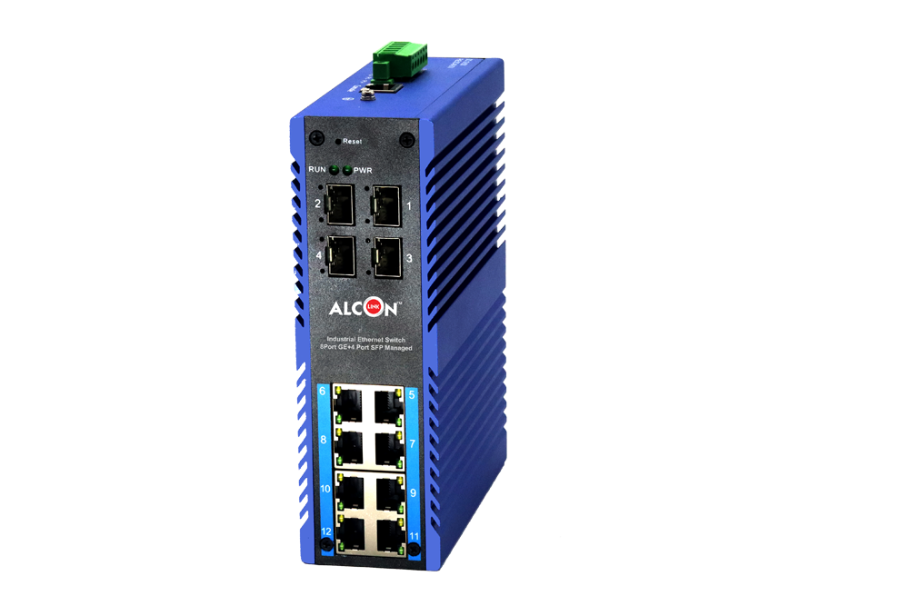 8Port Giga With 4SFP Layer2+ Smart Managed Industrial PoE Switch (240W)